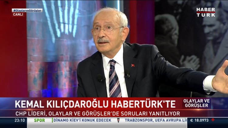 Kemal Kılıçdaroğlu Habertürk'te - 1