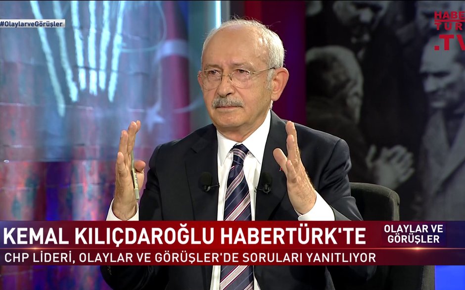 Olaylar ve Görüşler - 27 Ağustos 2022 (CHP Genel Başkanı Kemal Kılıçdaroğlu Habertürk’te)