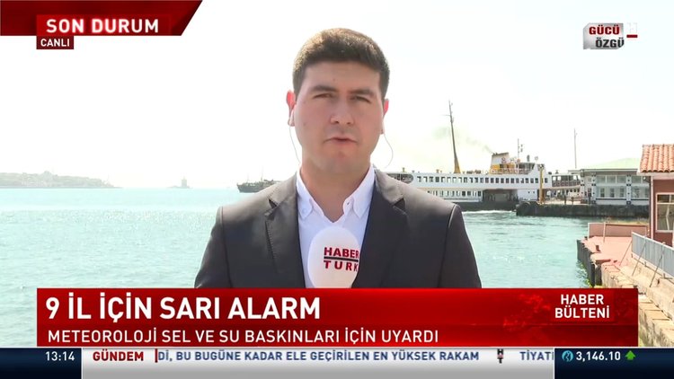 9 İl için sarı alarm