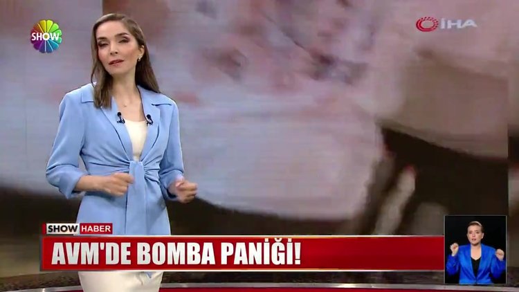 AVM'de bomba paniği!
