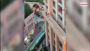 Gaziosmanpaşa'da 14 yaşındaki çocuk 9. kat penceresinden 6. kata düştü