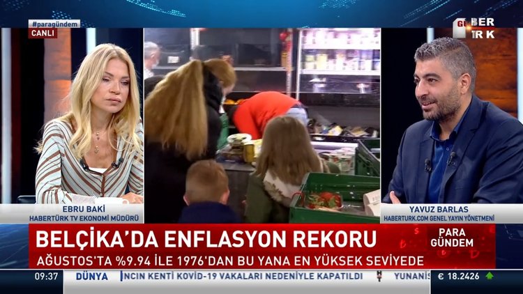 Belçika'da enflasyon 46 yılın zirvesinde