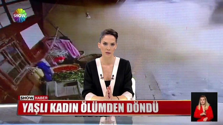 Yaşlı kadın ölümden döndü