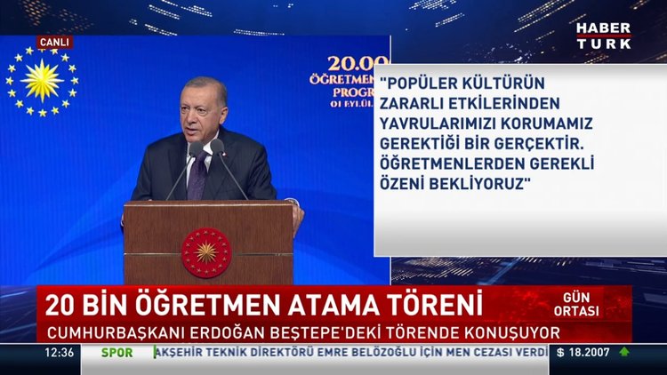 Cumhurbaşkanı Erdoğan açıklamalarda bulundu