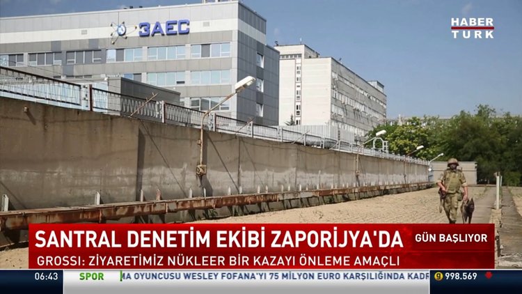 Santral denetim ekibi Zaporijya'da