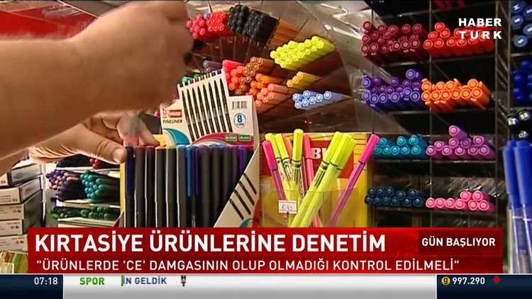 Kırtasiye raflarındaki tehlike