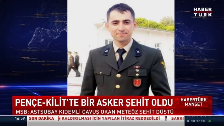 MSB acı haberi duyurdu! 1 asker şehit oldu