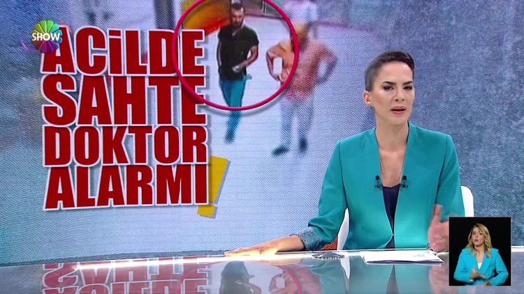 Acil serviste sahte doktor!