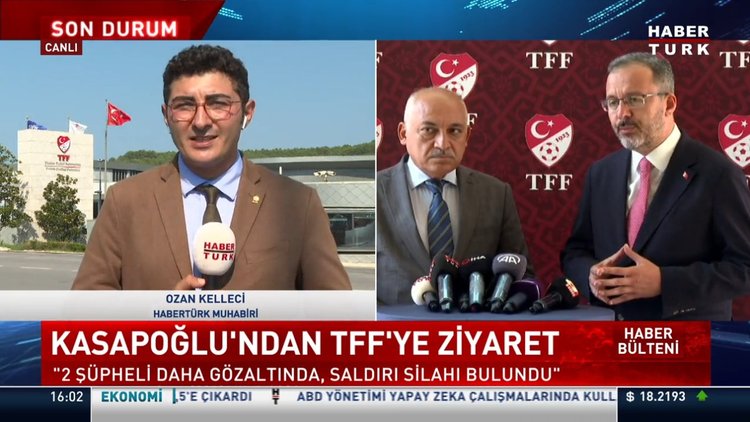 TFF saldırısında 2 şüpheli daha gözaltında