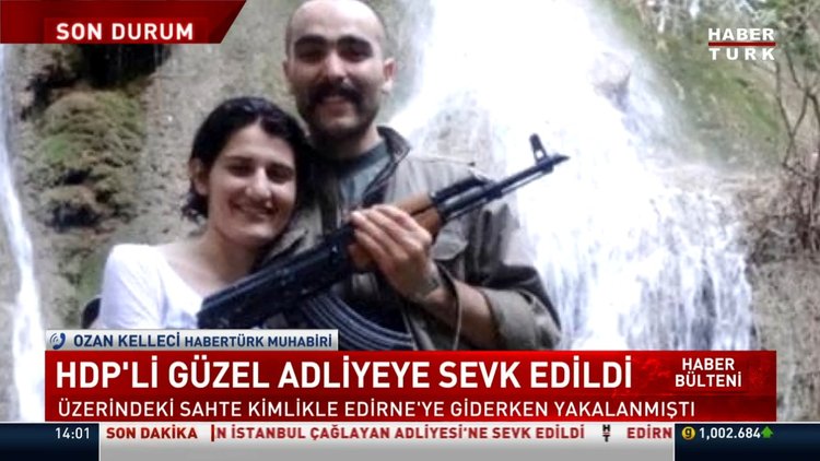HDP'li Semra Güzel adliyeye sevk edildi
