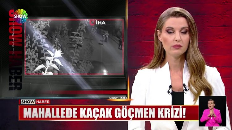 Mahallede kaçak göçmen krizi!