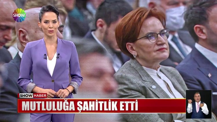 Mutluluğa şahitlik etti