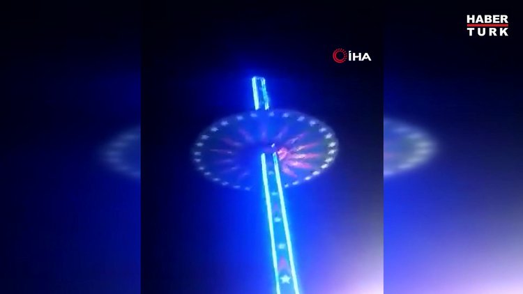 Hindistan'da lunaparktaki dönen salıncak düştü: 13 yaralı