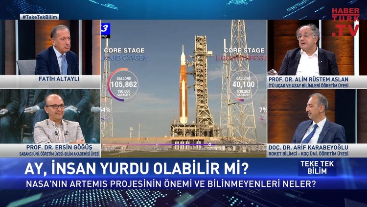 Teke Tek Bilim - 5 Eylül 2022 (NASA Ay&#039;a yeniden insanlı yolculuk peşinde, peki neden?)