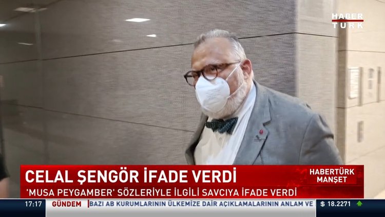 Celal Şengör ifade verdi