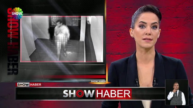 Apartmanda çırılçıplak dolaştı!