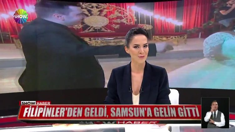 Filipinler'den geldi Samsun'a gelin gitti