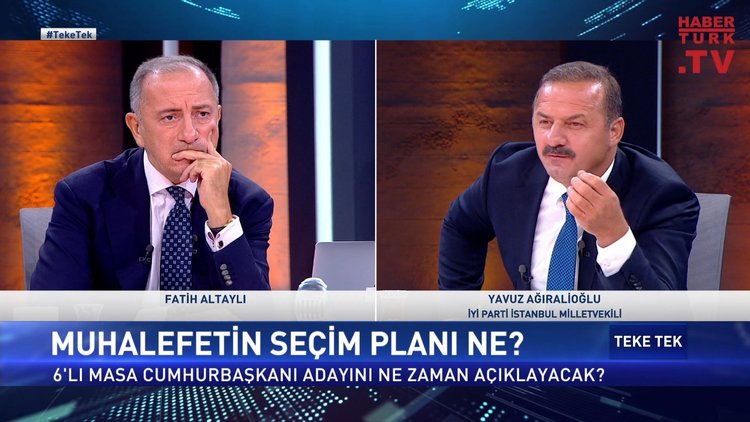 Teke Tek - 6 Eylül 2022 (Yavuz Ağıralioğlu Habertürk TV&#039;de)