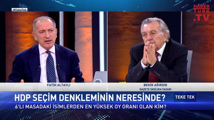 Teke Tek - 6 Eylül 2022 (Bekir Ağırdır Habertürk TV&#039;de)
