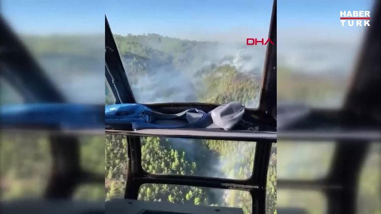 Alanya'da orman yangını!