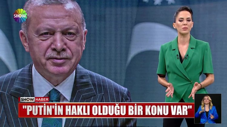 ''Putin'in haklı olduğu bir konu var''