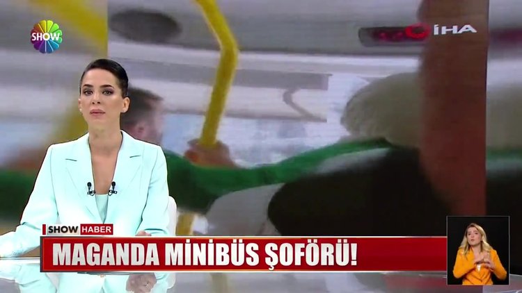 Maganda minibüs şoförü!