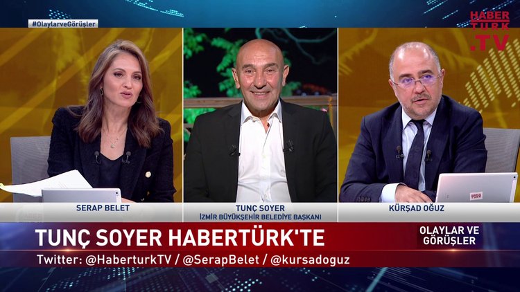 Olaylar ve Görüşler - 10 Eylül 2022 (İzmir Büyükşehir Belediye Başkanı Tunç Soyer Habertürk’te)