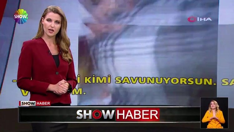 Tacizciyi tekmeledi!