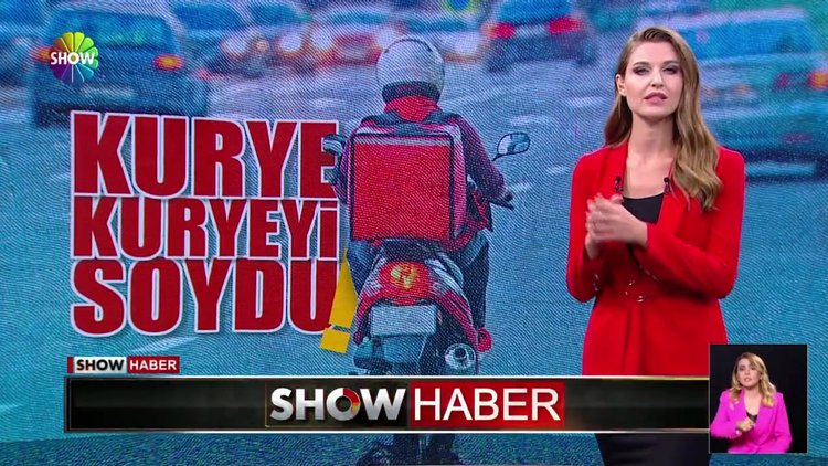 Kurye kuryeyi soydu!