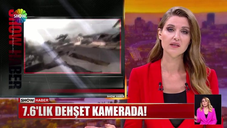 Papua Yeni Gine'de 7.6'lık deprem!