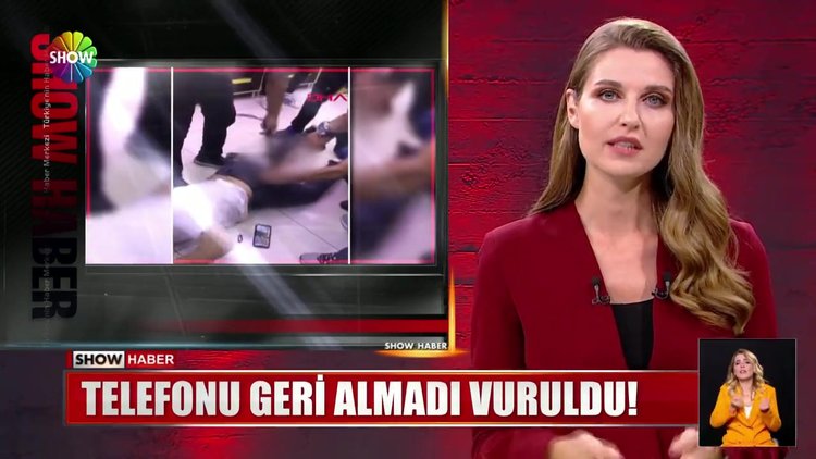Telefonu geri almadı vuruldu!