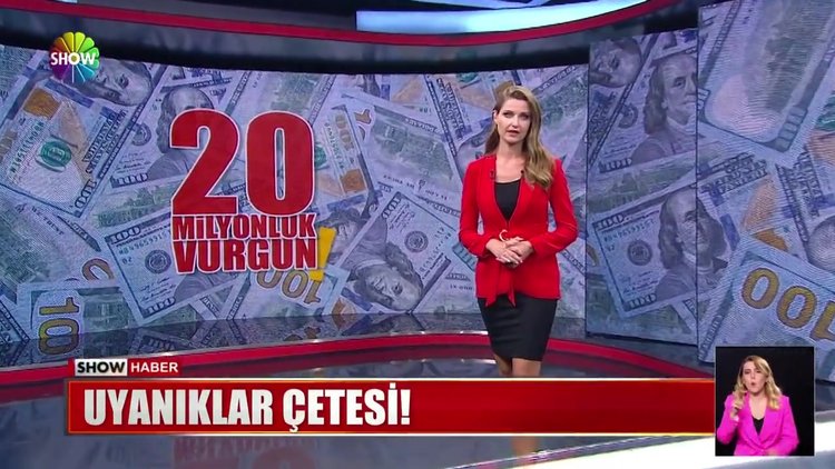 20 milyonluk vurgun!