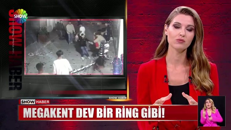 Megakent dev bir ring gibi!
