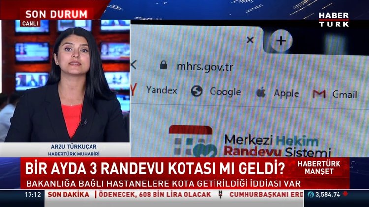 Sağlık Bakanlığı'ndan MHRS randevularına ilişkin açıklama