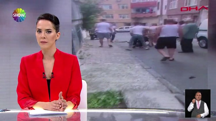 Araçları tekmeledi, meydan dayağı yedi