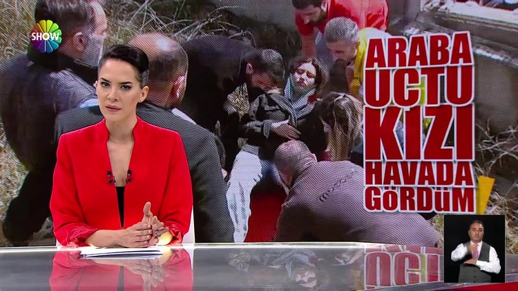 Üç metrelik duvarı aşıp, takla attı