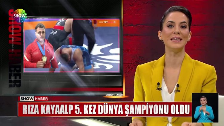 Rıza Kayaalp 5. kez Dünya Şampiyonu oldu