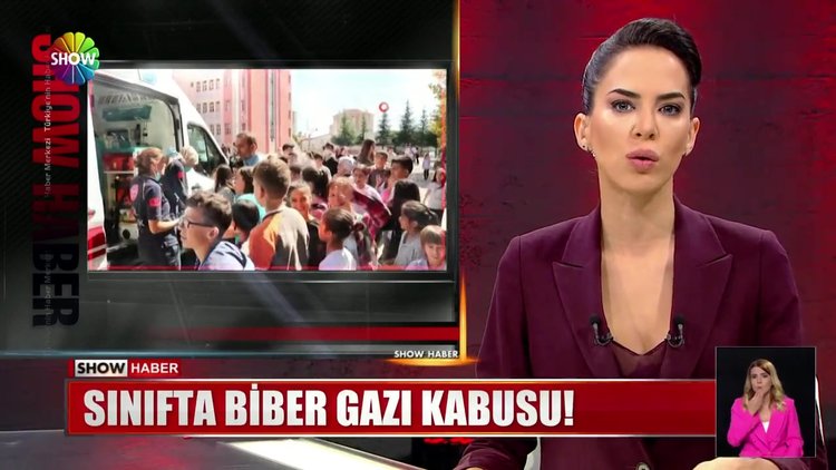 Sınıfta biber gazı kabusu!