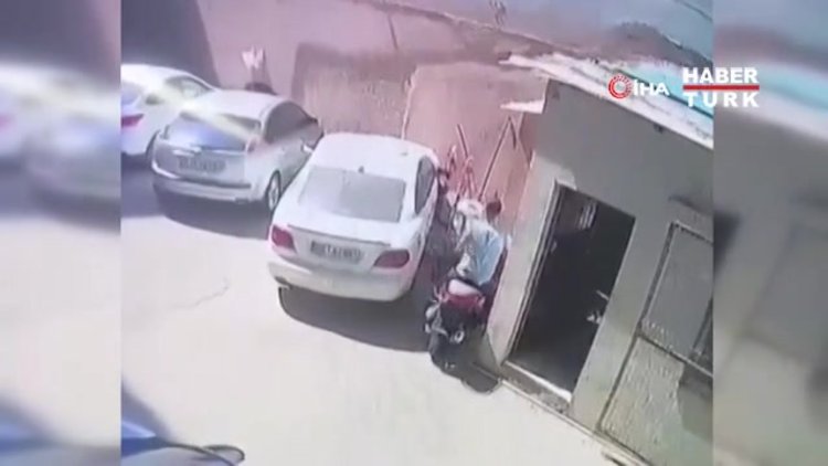 Katilini terlikle böyle kovaladı