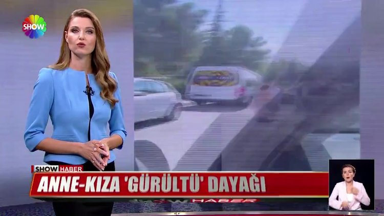 Anne-kıza 'gürültü' dayağı