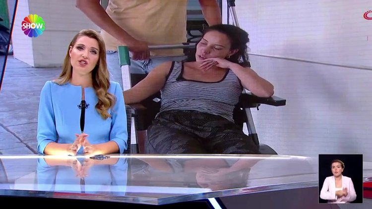 Parmağını kesti, dişini, burnunu kırdı!