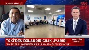 Habertürk Manşet - 20 Eylül 2022 (TOKİ'den dolandırıcılık uyarısı)