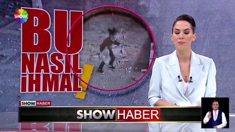 Anne kızın üzerine beton düştü