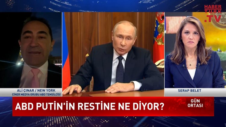 Gün Ortası - 21 Eylül 2022 (ABD Putin'in restine ne diyor? | Ali Çınar)