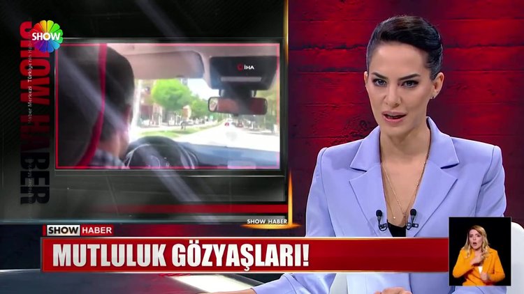Mutluluk gözyaşları!
