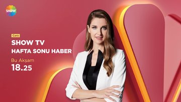 Pınar Erbaş Ersoy ile Show Hafta Sonu Haber bu akşam 18.25'te Show TV'de!