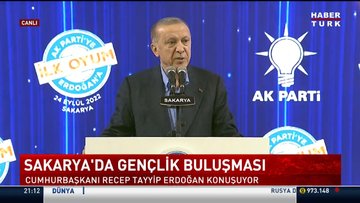 Cumhurbaşkanı Erdoğan'dan Sakarya'da açıklamalar