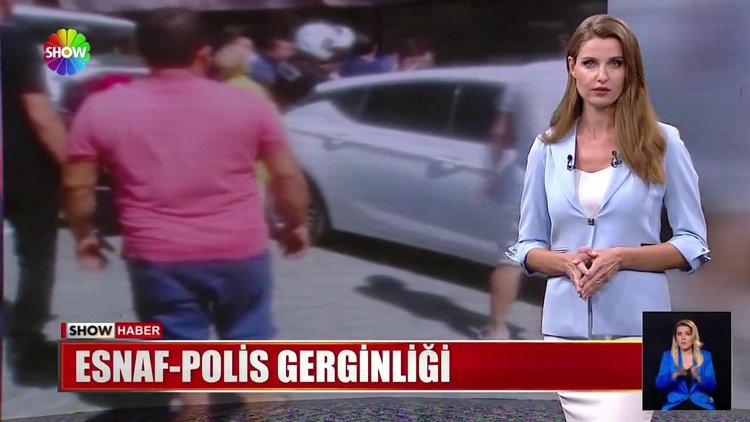 Esnaf-polis gerginliği