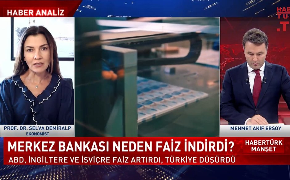 Habertürk Manşet - 23 Eylül 2022 (Dünya faiz artışına giderken Türkiye neden bu kararı aldı?)