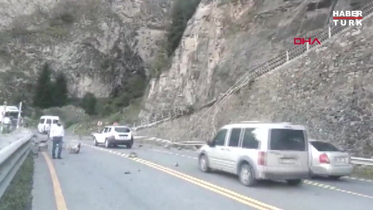 Faciadan dönüldü, kapanan yolu sürücüler açtı